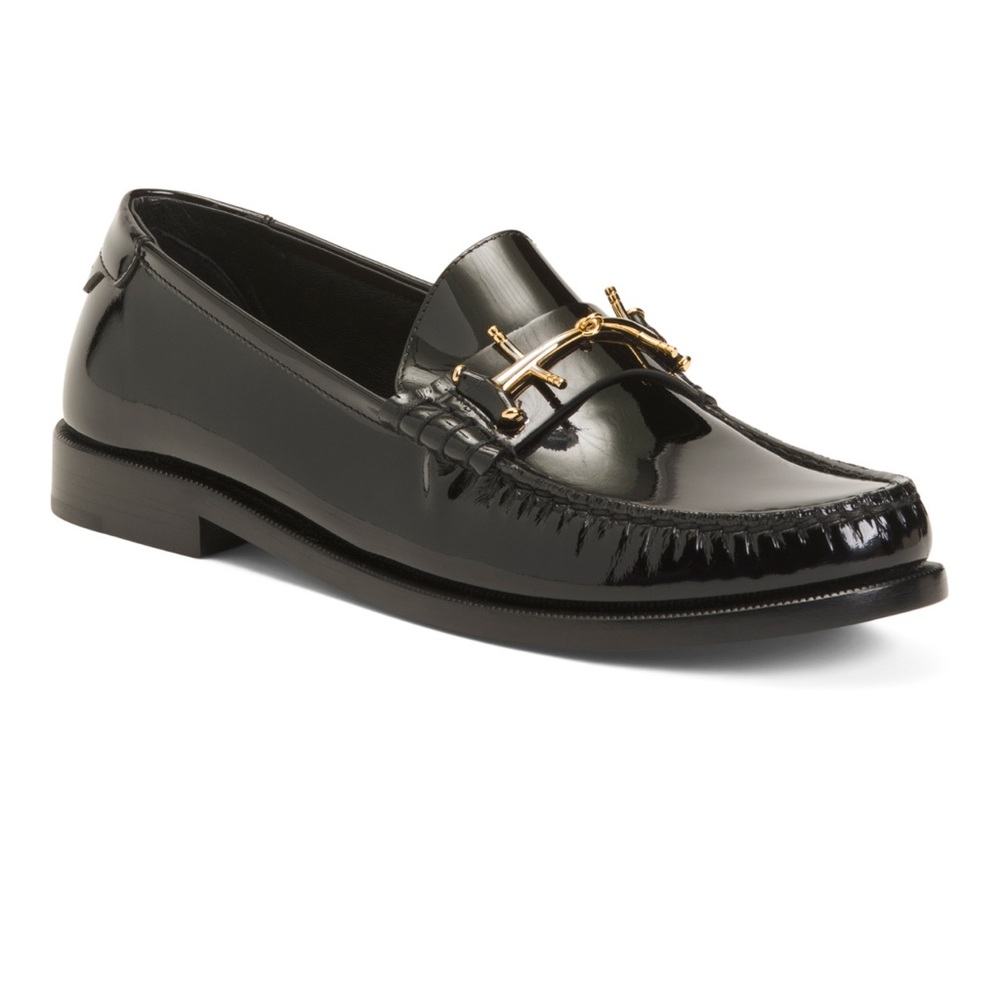 Saint Laurent Leather Loafers